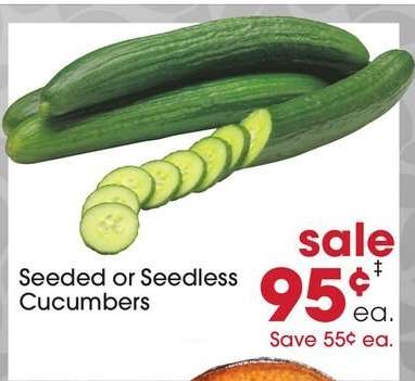 Seeded or Seedless Cucumbers