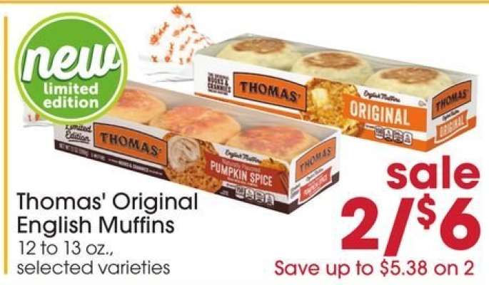 Thomas’ Original English Muffins
