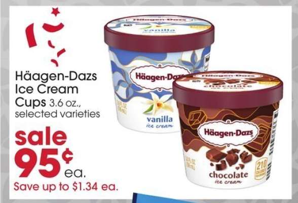Häagen-Dazs Ice Cream Cups