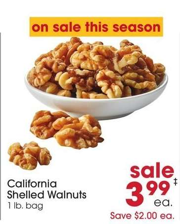 California Shelled Walnuts
