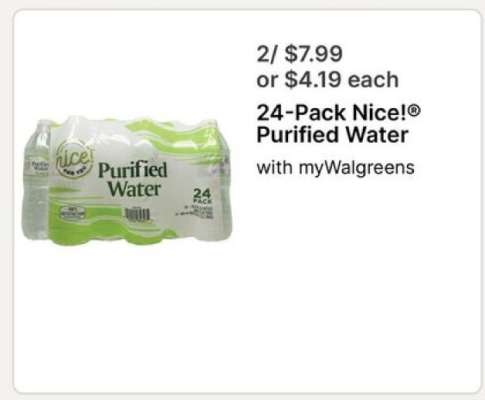24-Pack Nice!® Purified Water