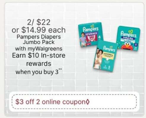 Pampers Diapers Jumbo Pack