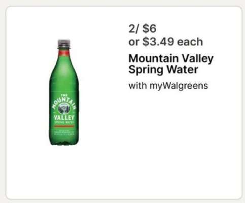 Mountain Valley Spring Water