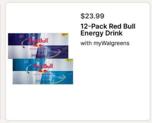 12-Pack Red Bull Energy Drink