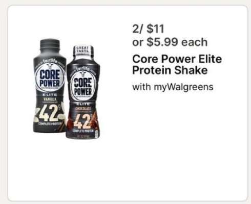 Core Power Elite Protein Shake