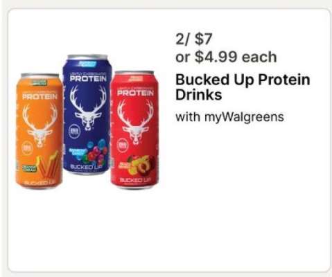 Bucked Up Protein Drinks