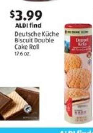 Deutsche Küche Biscuit Double Cake Roll