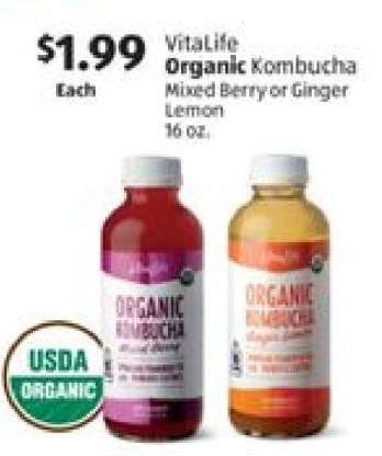 VitaLife Organic Kombucha