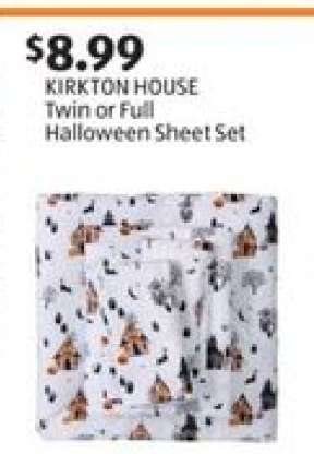 KIRKTON HOUSE Twin or Full Halloween Sheet Set
