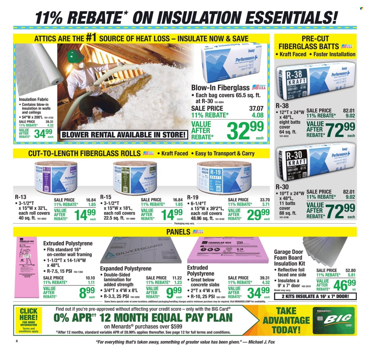 Menards ad  - 09.24.2026 - 10.04.2026. Page 4