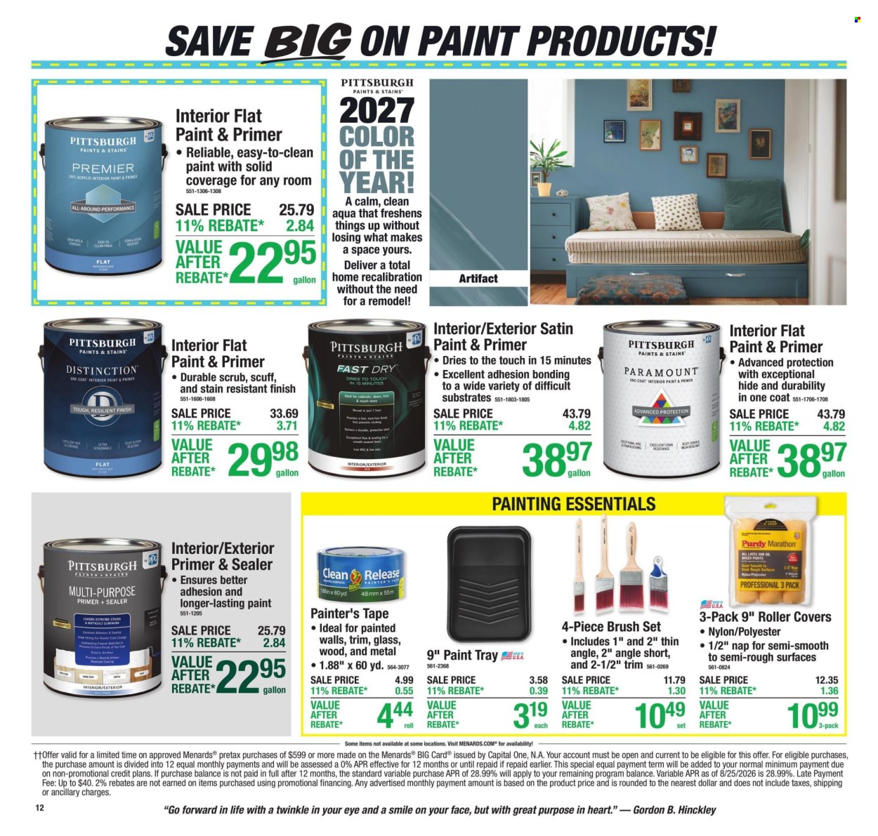 Menards ad  - 09.24.2026 - 10.04.2026. Page 16