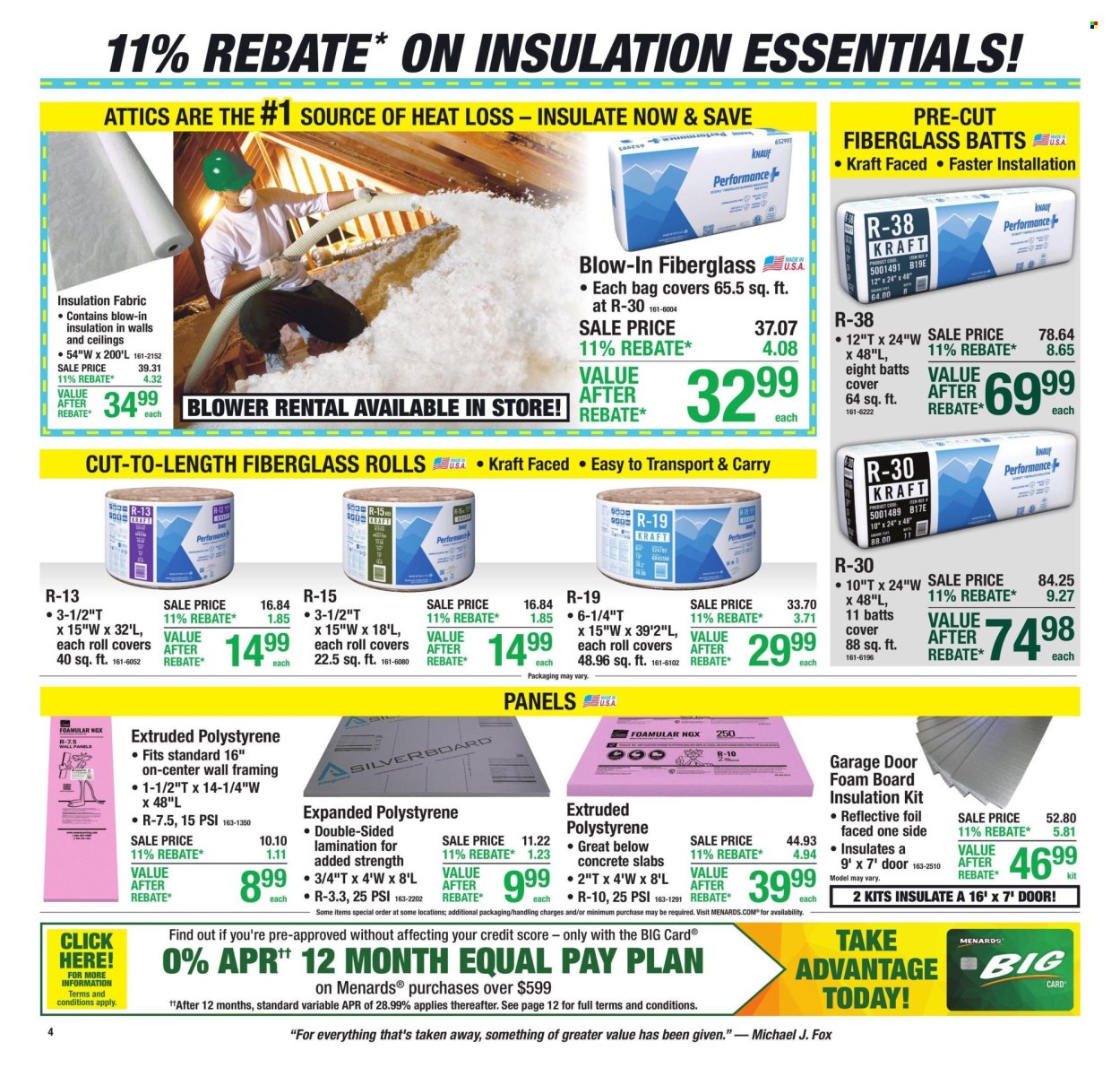 Menards ad  - 09.24.2026 - 10.04.2026. Page 4