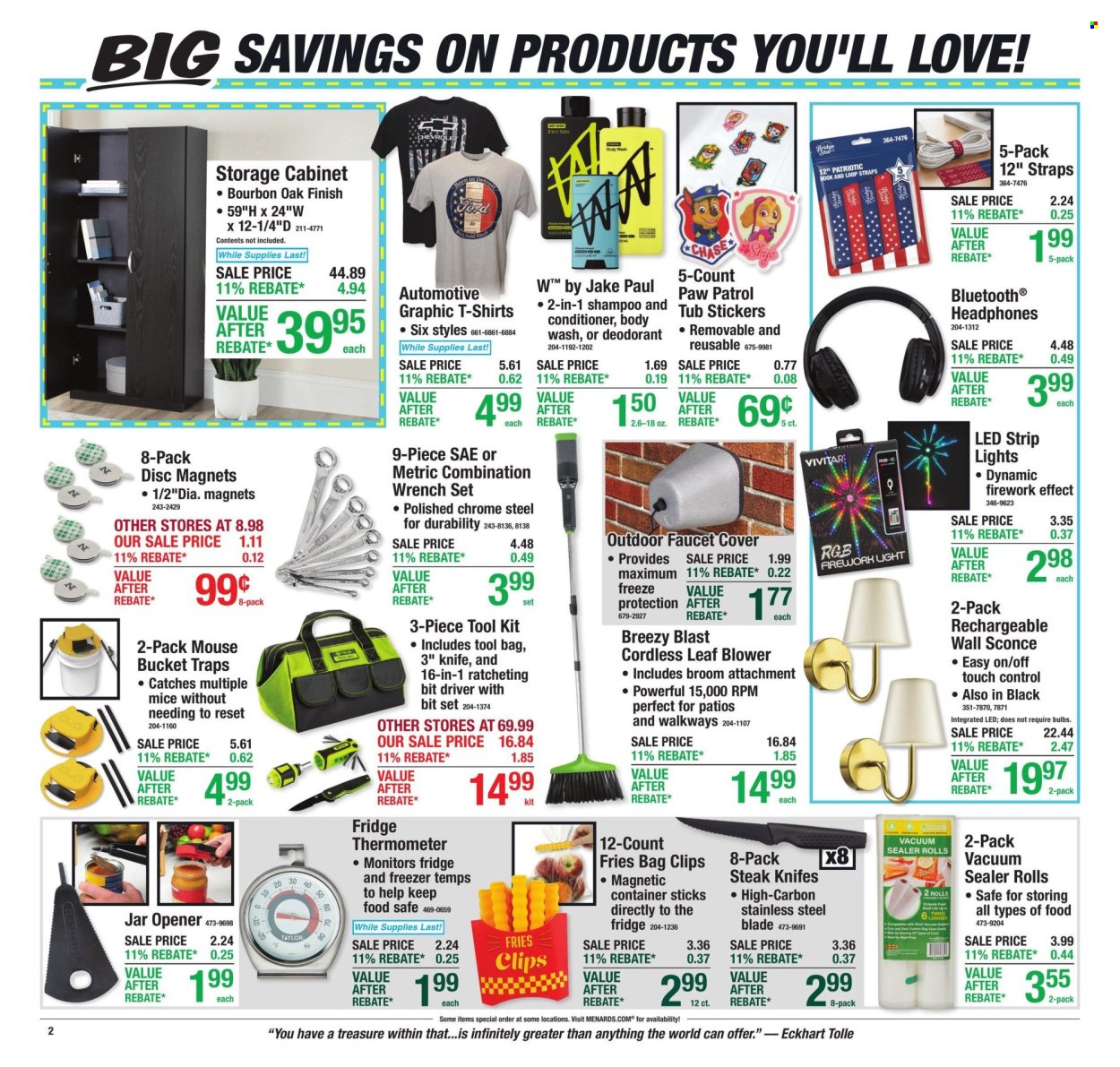 Menards ad  - 09.24.2026 - 10.04.2026. Page 2