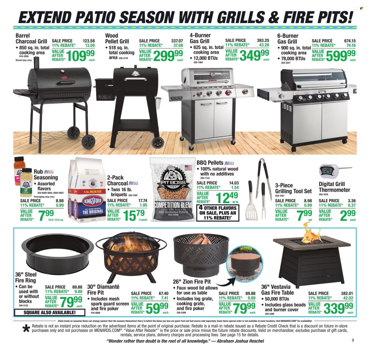 Menards ad  - 09.24.2026 - 10.04.2026. Page 3