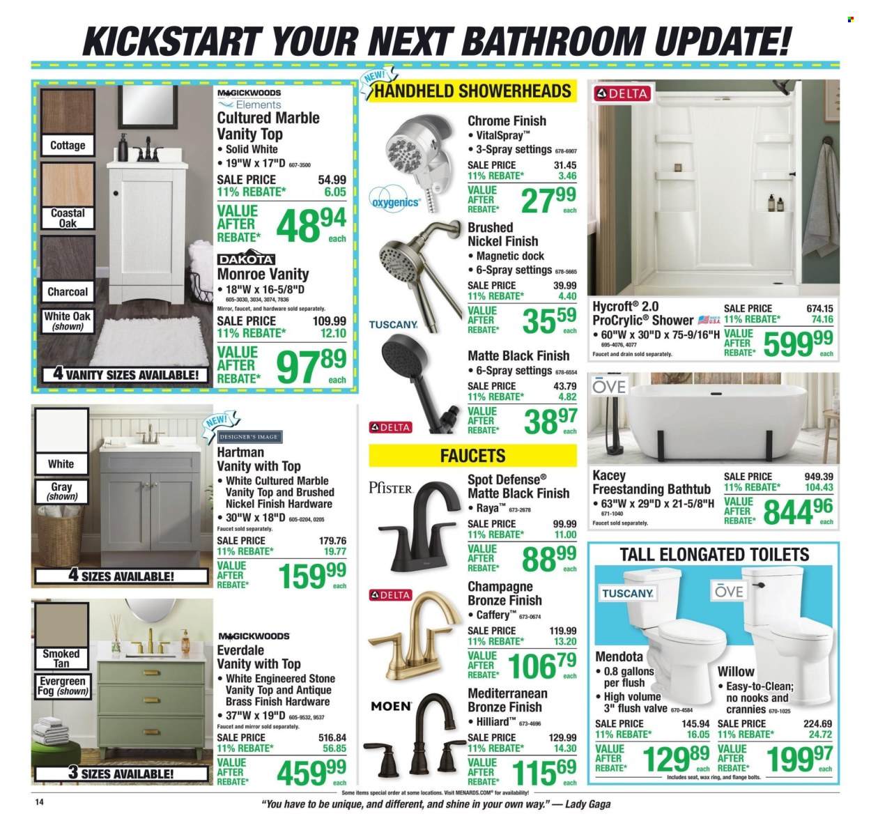 Menards ad  - 09.24.2026 - 10.04.2026. Page 20