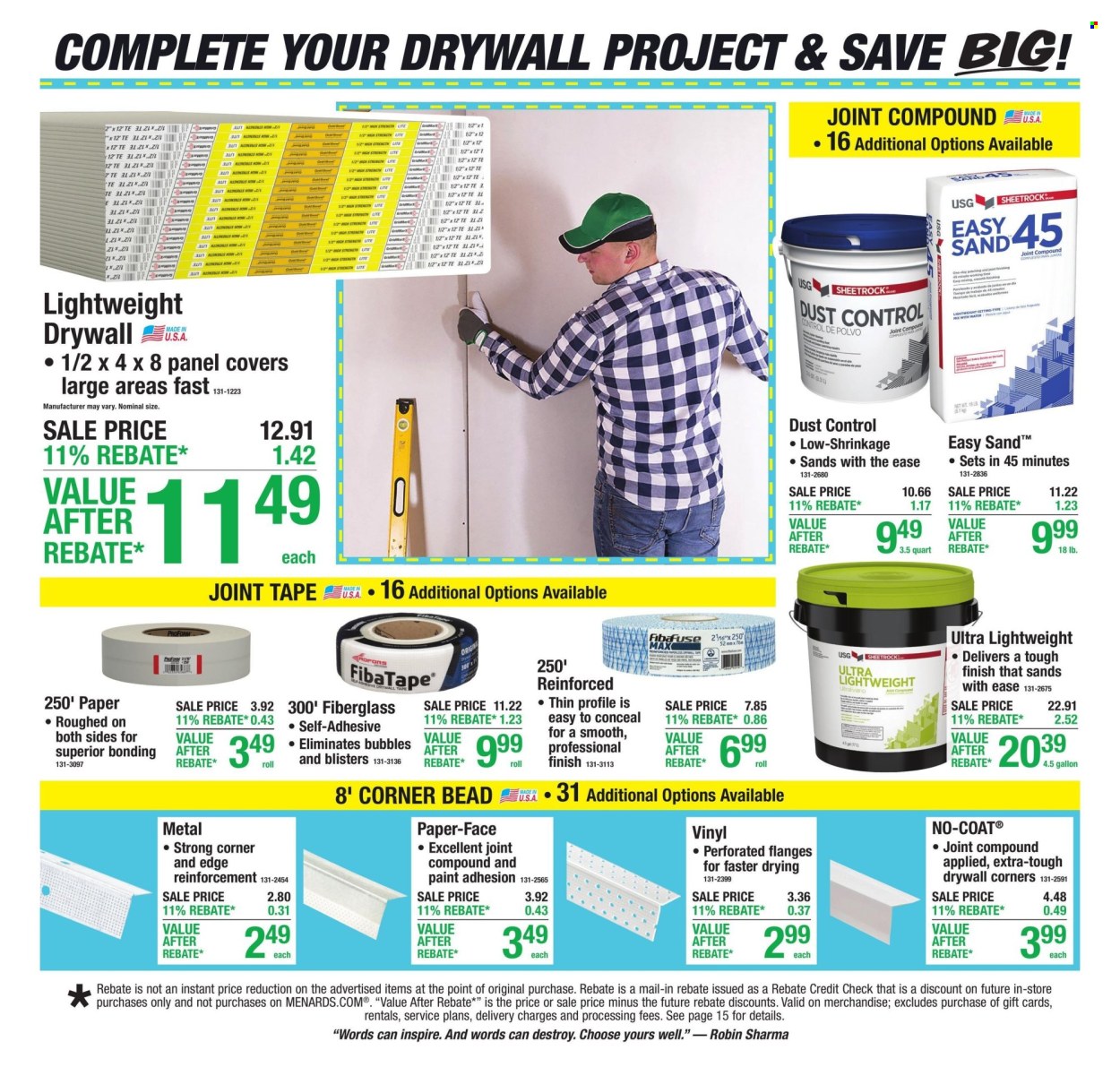 Menards ad  - 09.24.2026 - 10.04.2026. Page 5