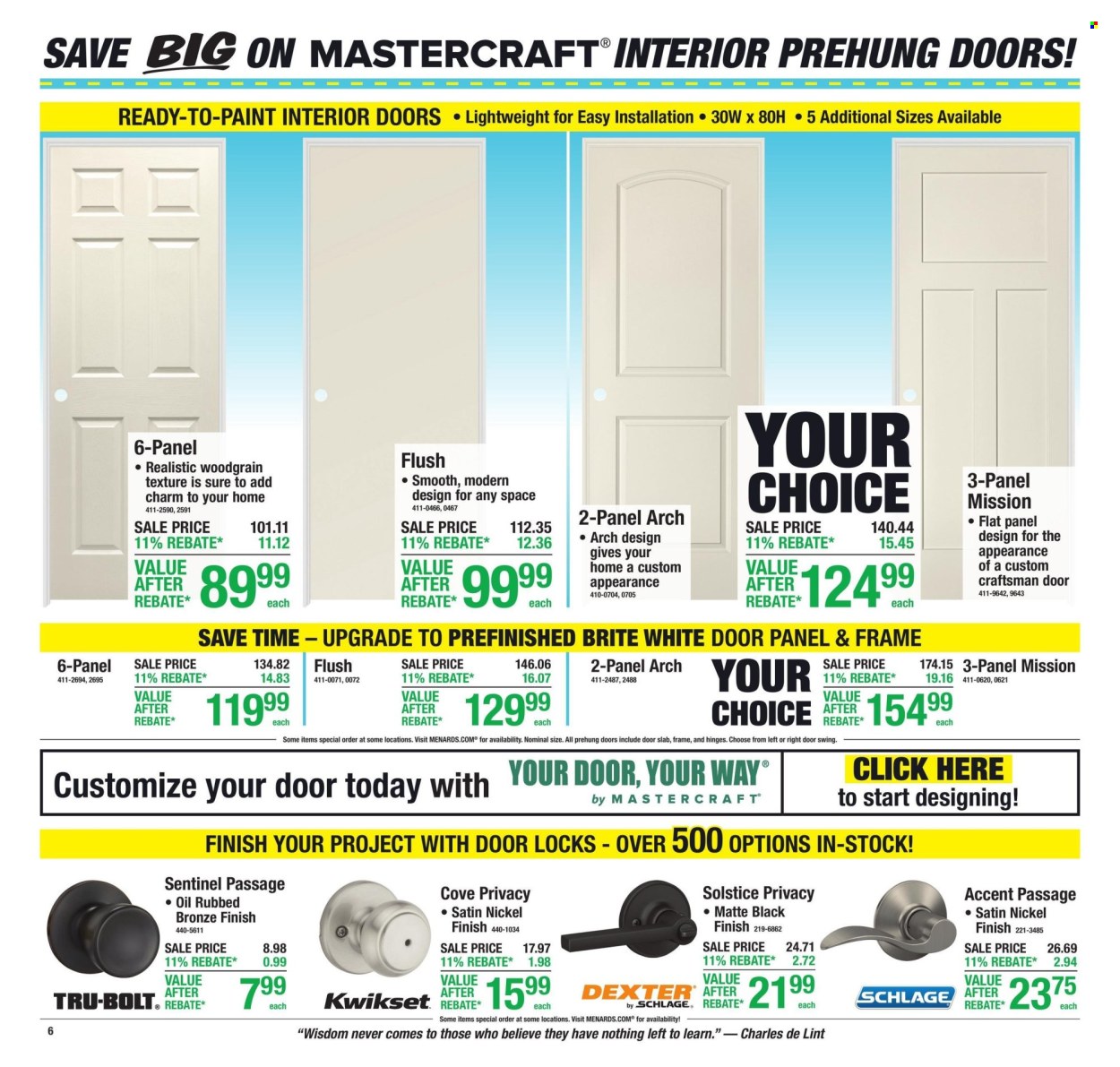 Menards ad  - 09.24.2026 - 10.04.2026. Page 9