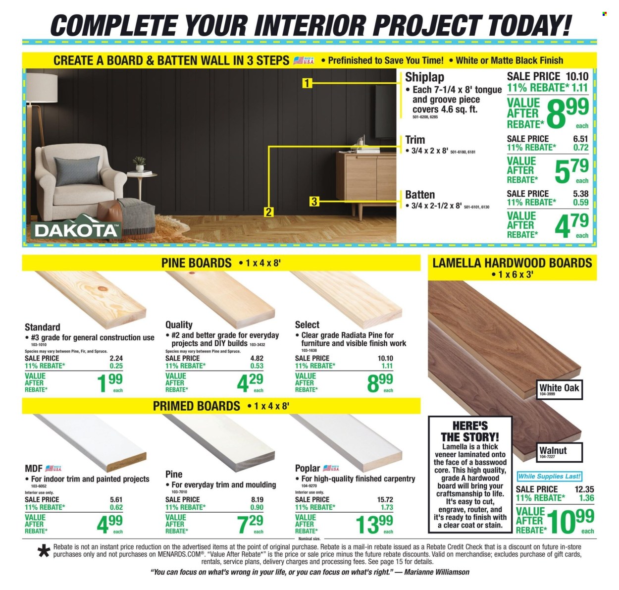 Menards ad  - 09.24.2026 - 10.04.2026. Page 10