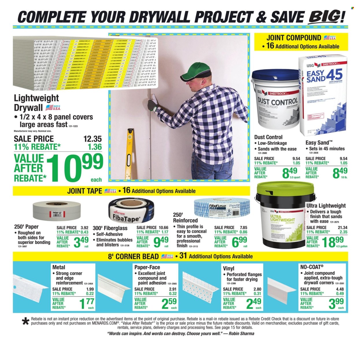 Menards ad  - 09.24.2026 - 10.04.2026. Page 5