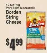 Borden String Cheese