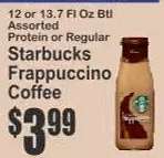 Starbucks Frappuccino Coffee