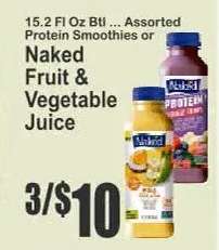 Naked Fruit & Vegetable Juice