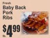 Baby Back Pork Ribs