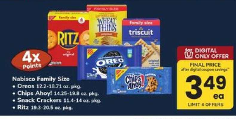 Nabisco Family Size