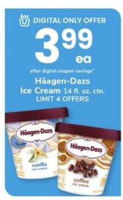 Häagen Dazs Ice Cream