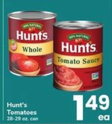 Hunt's Tomatoes
