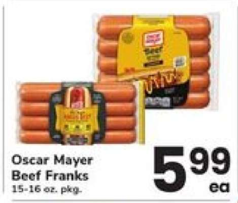 Oscar Mayer Beef Franks