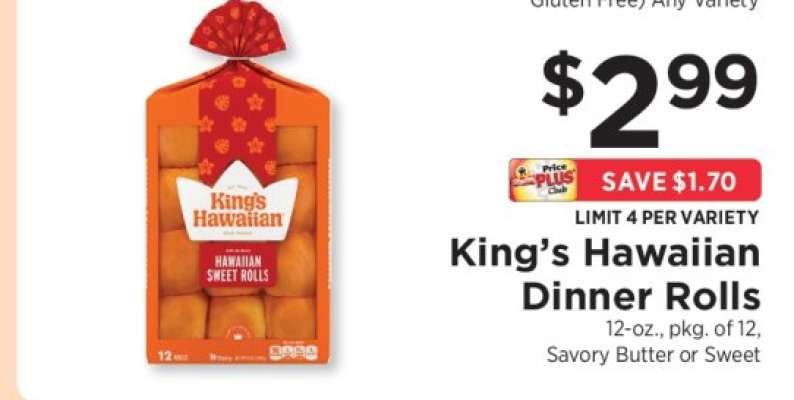 King's Hawaiian Dinner Rolls