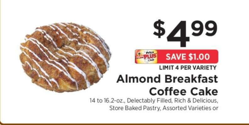 Almond Breakfast Coffee Cake