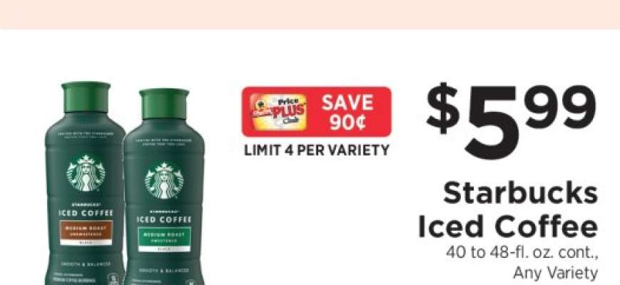 Starbucks Iced Coffee