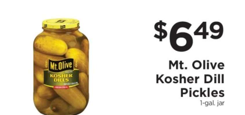 Mt. Olive Kosher Dill Pickles