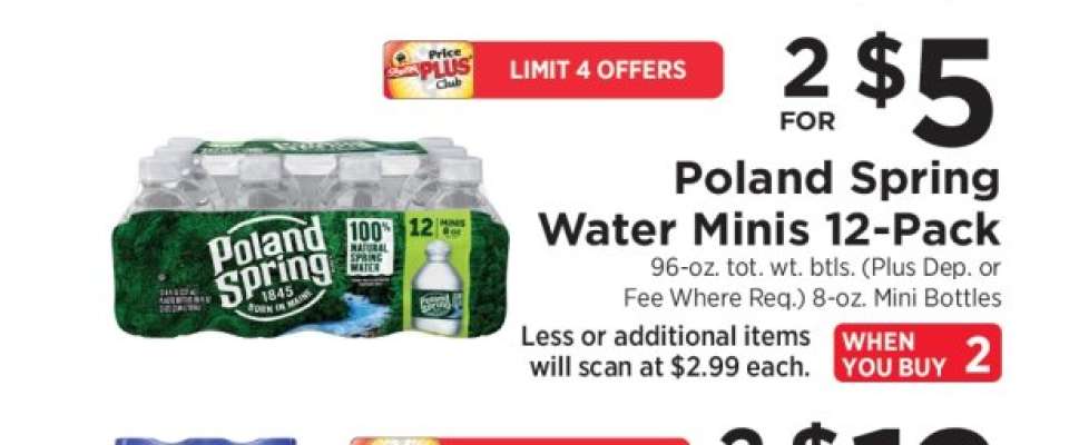 Poland Spring Water Minis 12-Pack