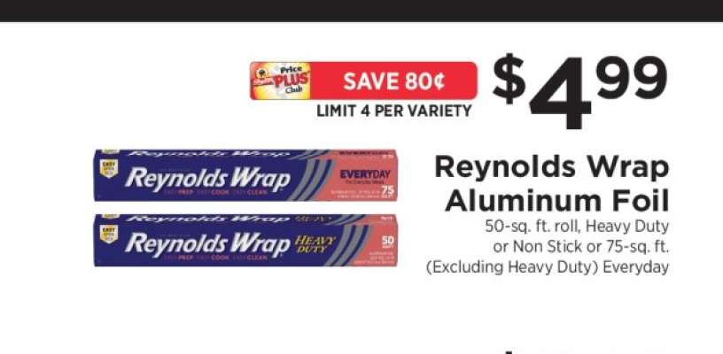 Reynolds Wrap Aluminum Foil