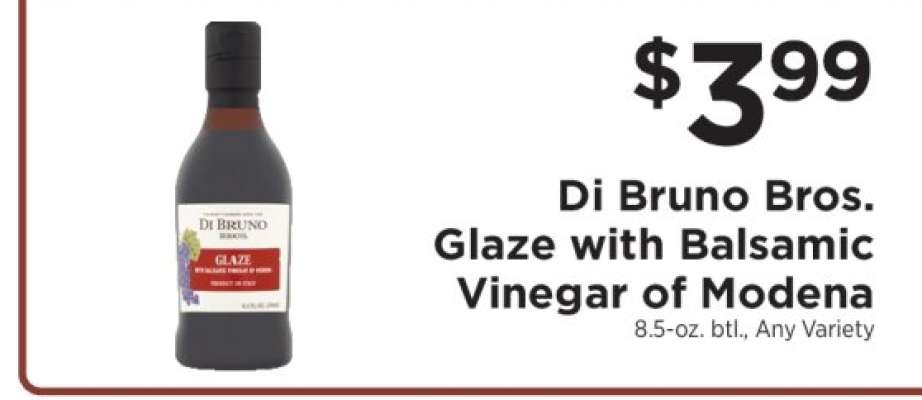 Di Bruno Bros. Glaze With Balsamic Vinegar of Modena