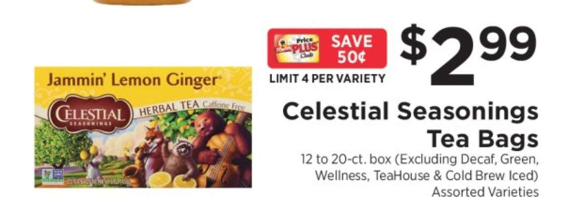 Celestial Seasonings Tea Bags