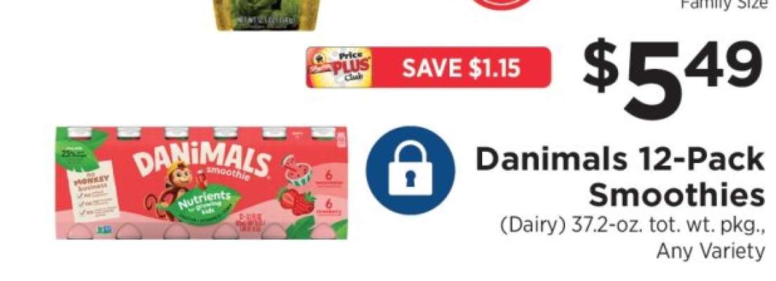 Danimals 12-Pack Smoothies