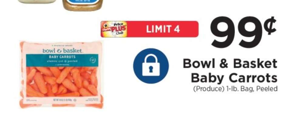 Bowl & Basket Baby Carrots