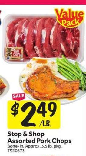 Stop & Shop Assorted Pork Chops