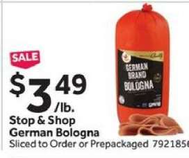 Stop & Shop German Bologna
