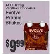 Evolve Protein Shakes