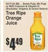 Tree Ripe Orange Juice