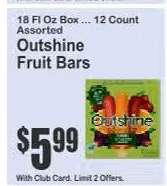 Outshine Fruit Bars