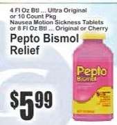 Pepto Bismol Relief