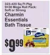 Charmin Essentials Bath Tissue*