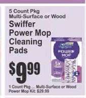 Swiffer Power Mop Cleaning Pads