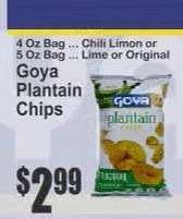 Goya Plantain Chips